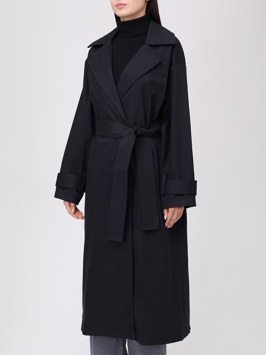 Женский плащ из денима