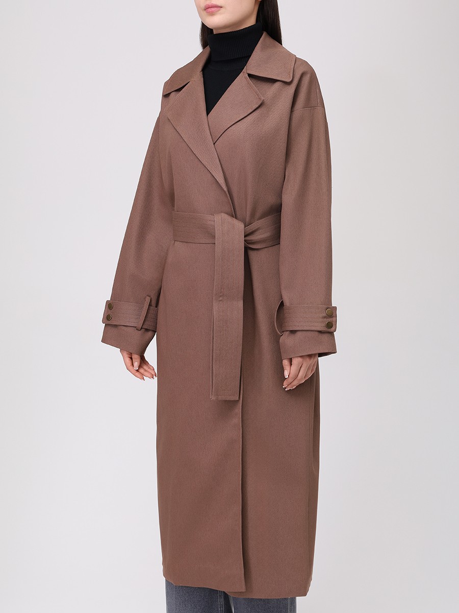 Женский плащ из денима