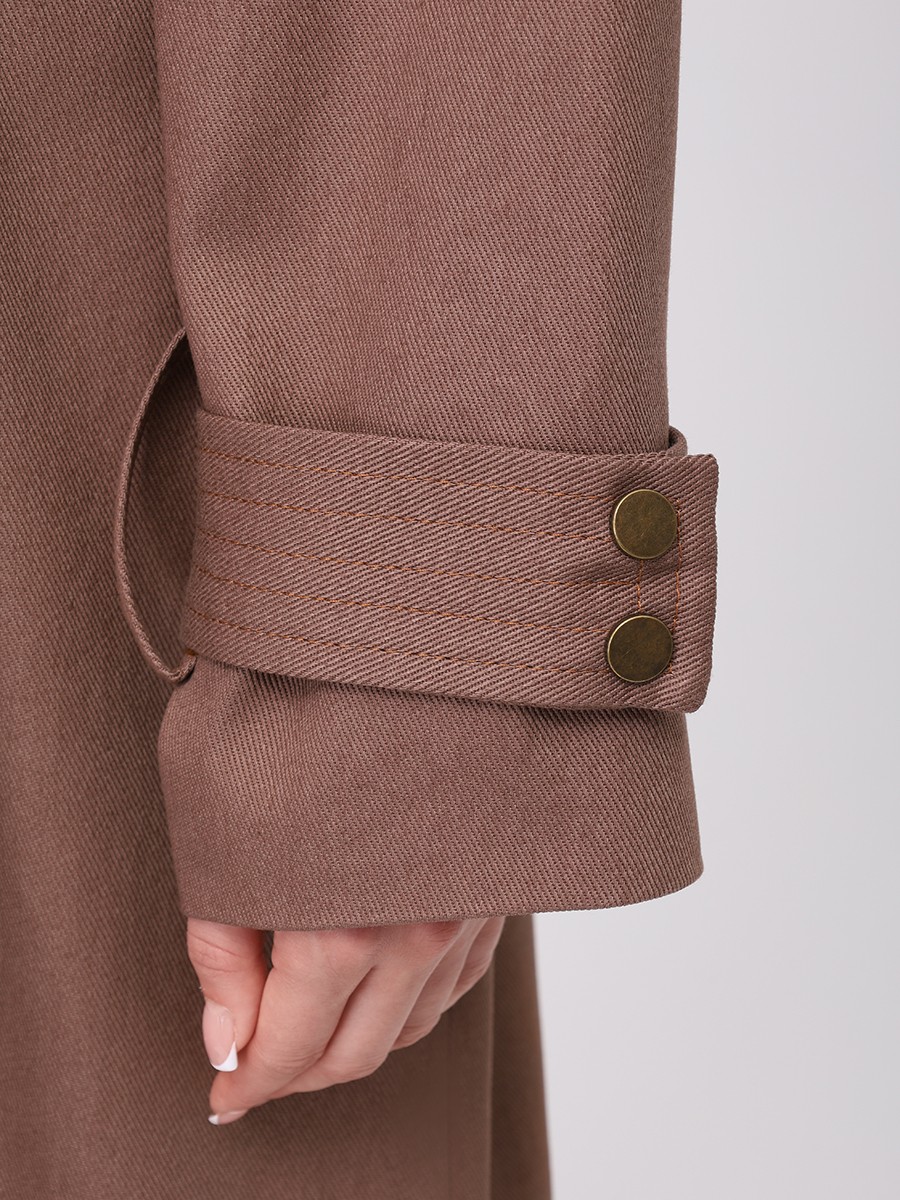 Женский плащ из денима