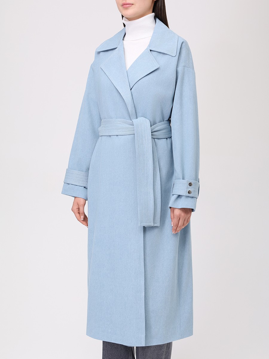 Женский плащ из денима