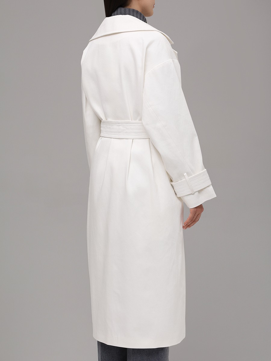 Женский плащ из денима