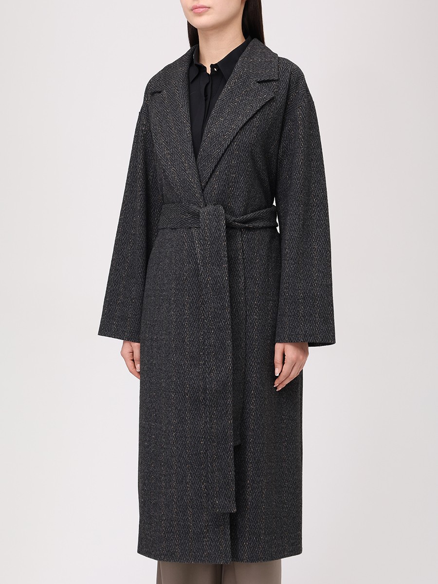 Женское пальто из шерсти