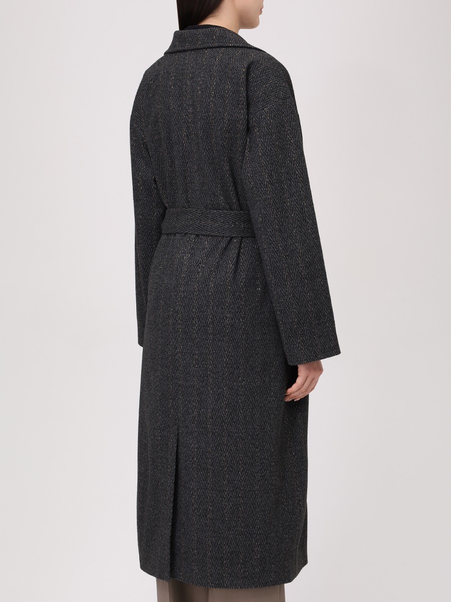 Женское пальто из шерсти