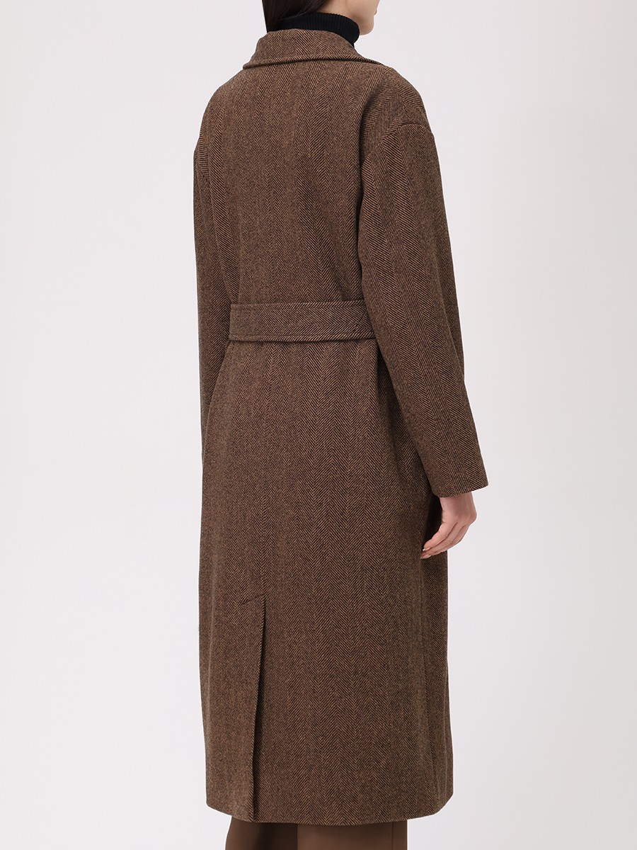 Женское пальто из шерсти