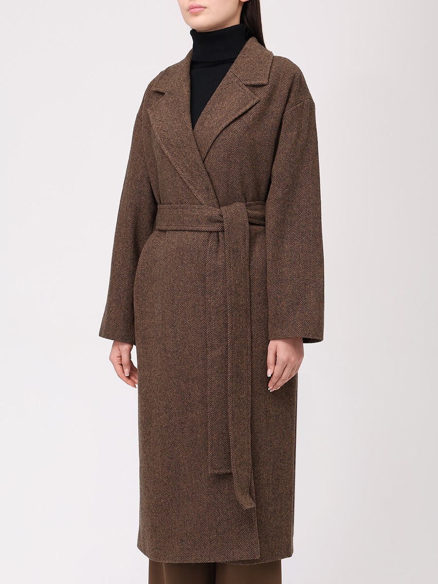 Женское пальто из шерсти