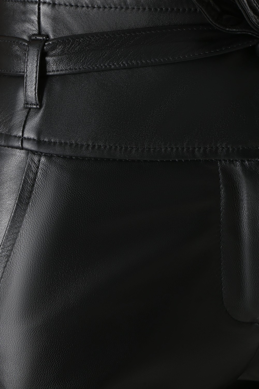 Женские брюки из натуральной кожи