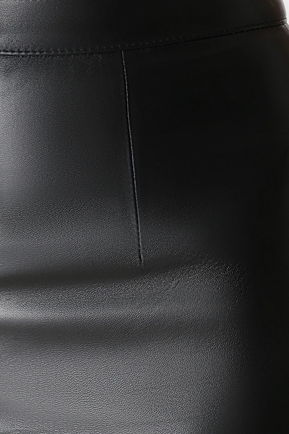 Юбка из натуральной кожи