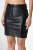 Юбка из натуральной кожи